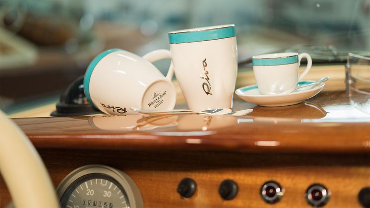 Villeroy & Boch has developed an exclusive design for the legendary Riva Boatyard