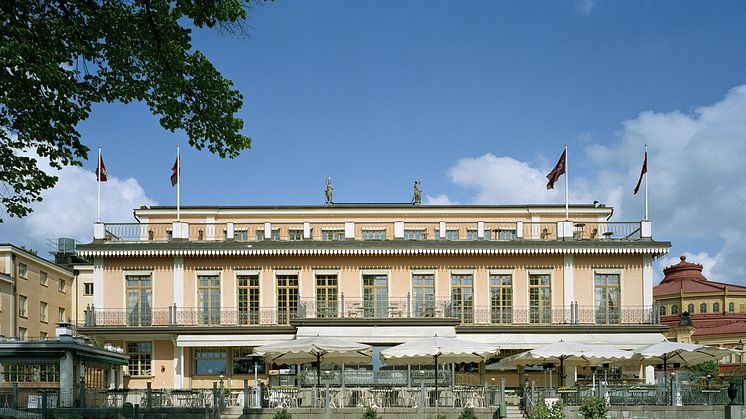 Restaurang Hasselbacken på kungliga Djurgården är bokade lokaler för föreningens 125-årsjubileum 2024