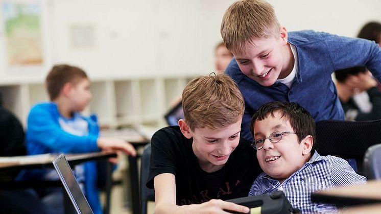 Von inklusiver Bildung profitieren alle Kinder – wie hier an der Marie-Kahle-Gesamtschule in Bonn /  Fotocredit: Aktion Mensch e.V.