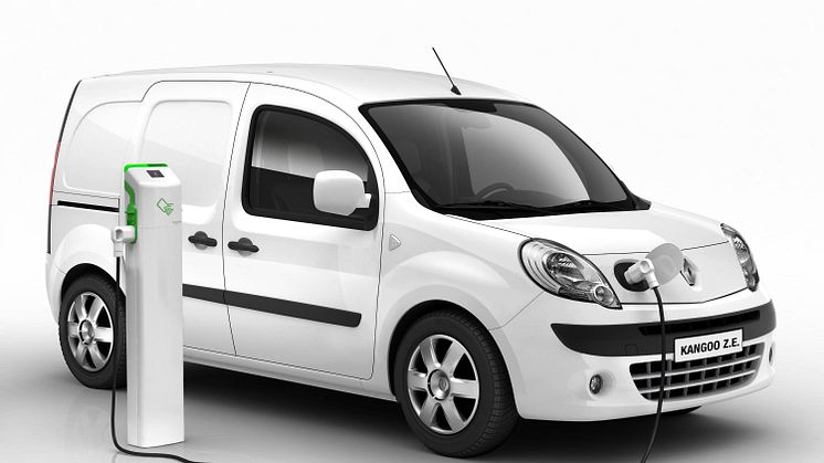 Renault premiärvisar Kangoo Express Z.E. med 100% el