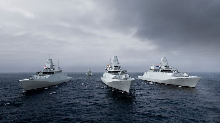 Kongsberg Maritime will supply controllable pitch propellers and shaft lines for four Damen Naval built ASW frigates