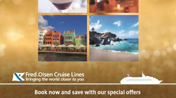 Make yours a hassle-free Christmas this year on a Fred. Olsen Cruise Lines’ ‘Seasonal Sailing’  