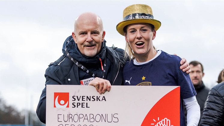 Europabonus och guldhattar i OBOS Damallsvenskan och Svenska spel F19 