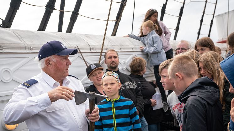 Efterårsferie i børnehøjde på Fregatten Jylland