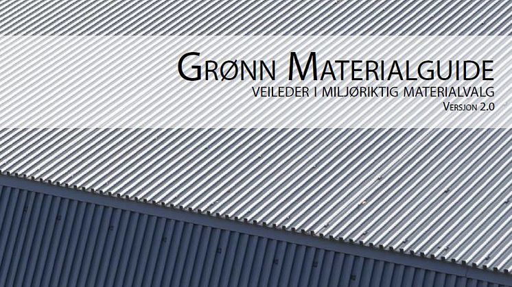 Ny versjon av Grønn Materialguide: 2.0