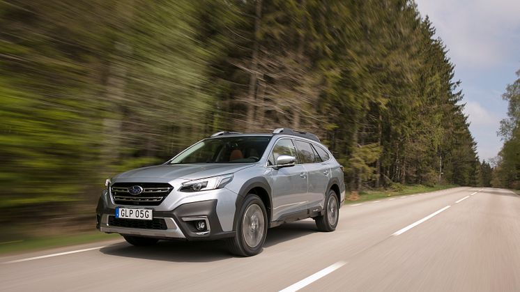 Högsta säkerhetsbetyget någonsin till nya Subaru Outback i Euro NCAP