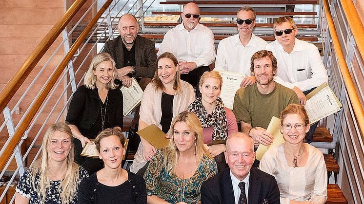 Övre: Lars Kvensler, Peter Andersson, Thomas Allin, Fredrik Tiger. Mitt: Marja Inkinen Engström, Anna-Karin Simlund, Elin Lutecki, Olof Marzelius. Nere: Naja Helmer, Mia Karlsson, Carolina Sandgren, Oscar von Sydow, Marlene Larsson. Foto Tilo Stengel