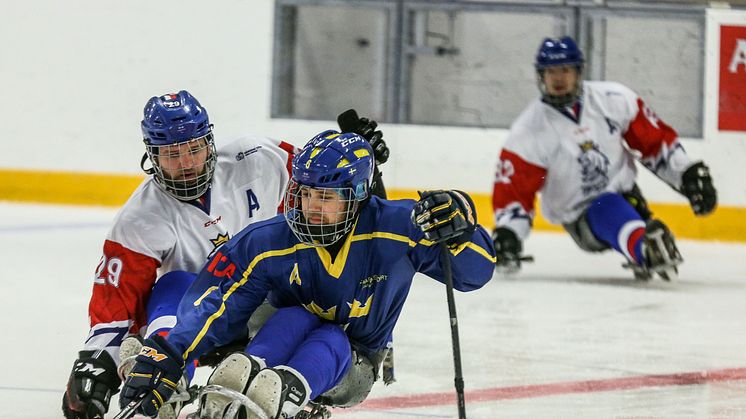 Vallentunas lag i paraicehockey startar hösten 2019. Foto: Stockholms Parasportförbund