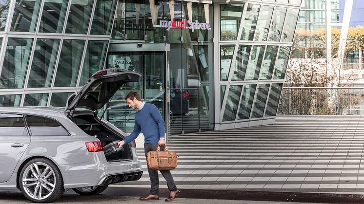 Audi on demand i München lufthavn