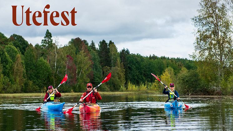 Sveriges ledande friluftsfestival - Utefest kommer till Järvsö 2024. Foto: Sofie Lantto.