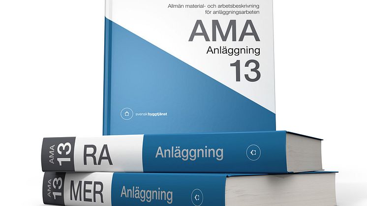 Premiär för AMA Anläggning 13