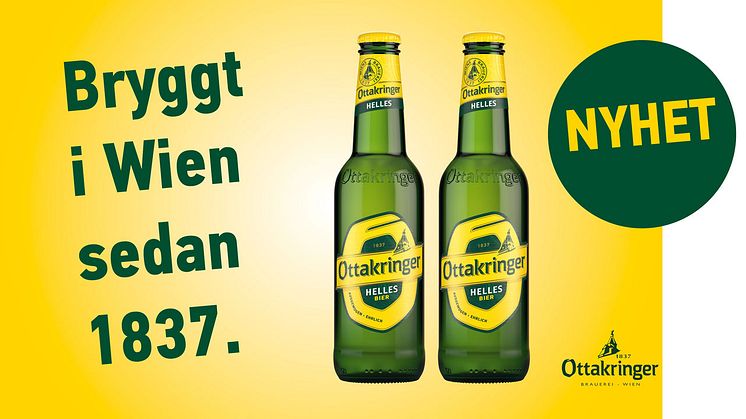 Ottakringer Helles är ett av Österrikes mest populära öl och störst i huvudstaden Wien. Den 1 mars lanseras det på Systembolaget i Sverige.