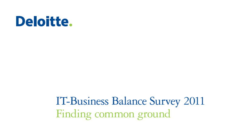 IT-Balance Survey 2011