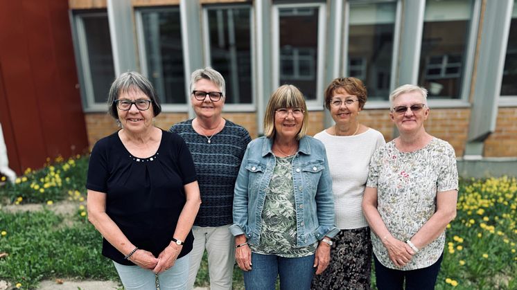 FV Gunny Hägg, Margot Åström Strand, Solveig Bergman, Birgitta Marklund, Ulla Christoffersson foto Petter Häggkvist.jpg