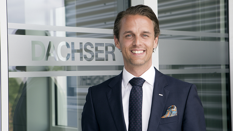 Nicolai Winter, Sales Manager hos Dachser Sweden i Stockholm.