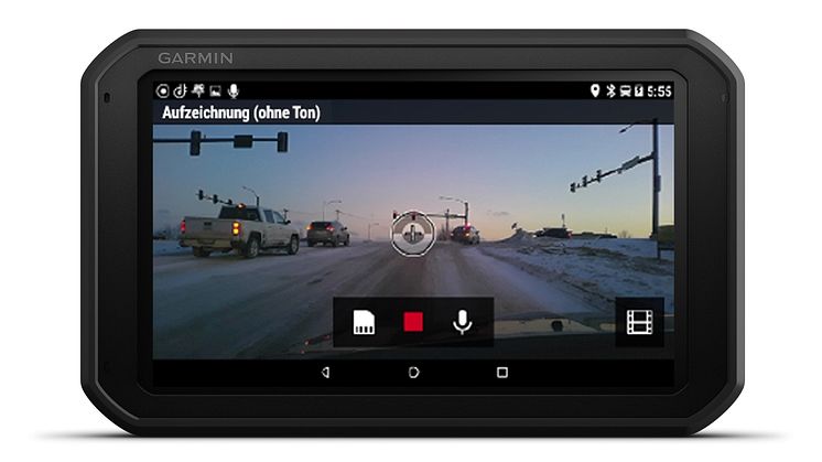 Das neue Garmin Camper 785 MT-D wird dank integrierter Dashcam zum zuverlässigen Augenzeugen an Bord. 