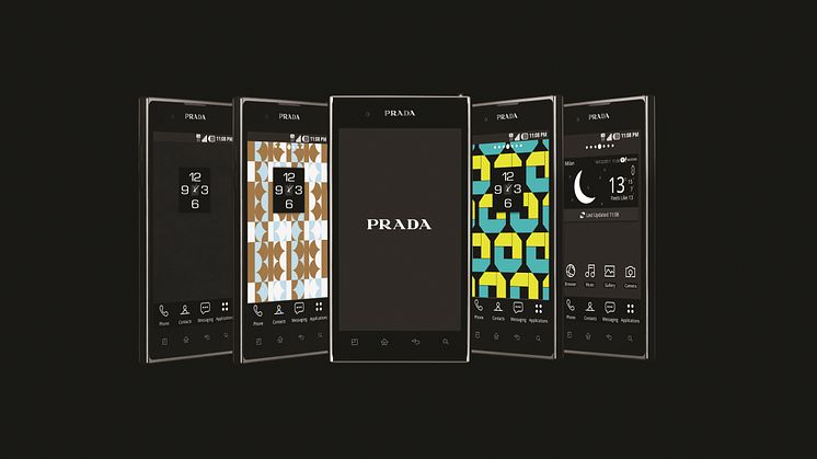 PRADA och LG skapar smartphone med stil