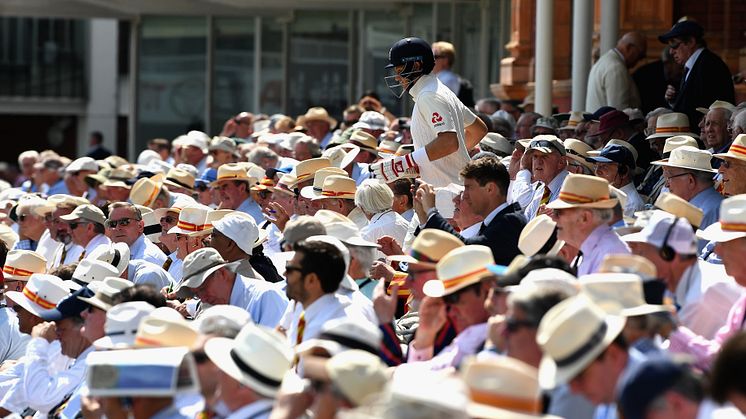 Joe Root heads out to the middle at Lord's (Image by Getty Images)