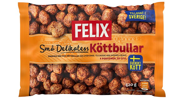Återkallelse av Felix Små Delikatessköttbullar