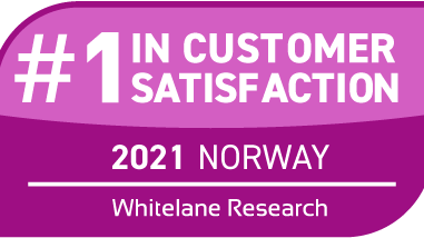 TCS er nok en gang best på kundetilfredshet blant bedrifter i Norge 