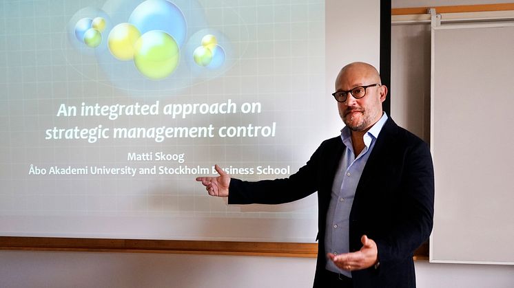 Under onsdagen höll Matti Skoog en välbesökt gästföreläsning för studenter och forskare vid Högskolan Kristianstad.