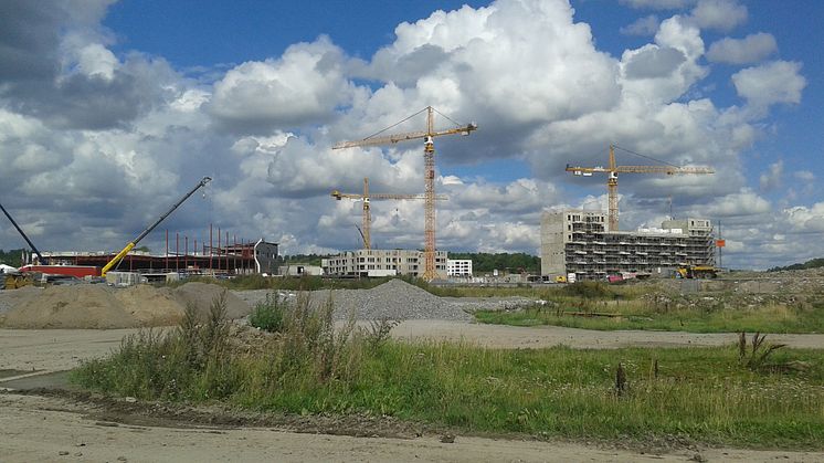 Barkarbystaden är det största utbyggnadsområdet i Stockholmsområdet.