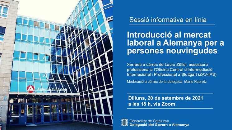 Sessió informativa: Introducció al mercat laboral a Alemanya per a persones nouvingudes