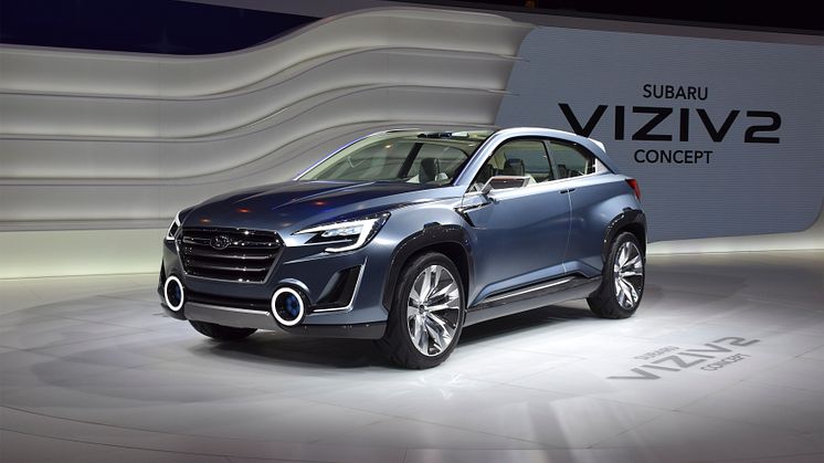 Världspremiär för Subaru VIZIV 2 Concept i Genève