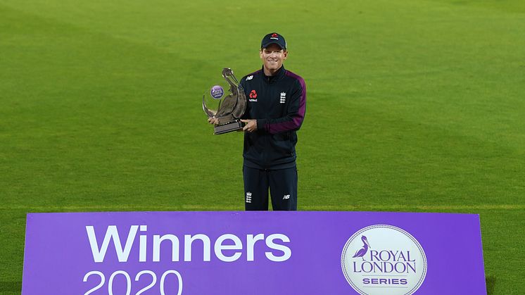 England won the Royal London Series 2-1. Photo: Getty Images