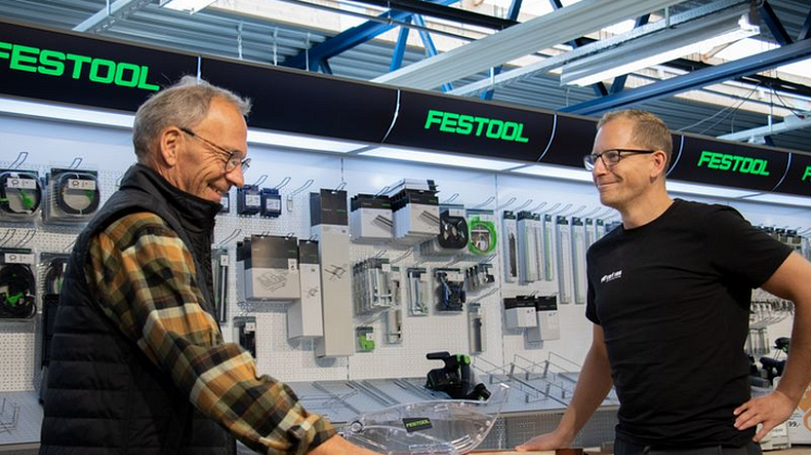 Carl Ras åbner Danmarks største Festool Center og tilbyder rådgivning til professionelle håndværkere