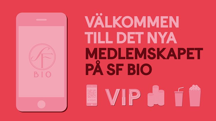 SF Bio lanserar nytt medlemskap