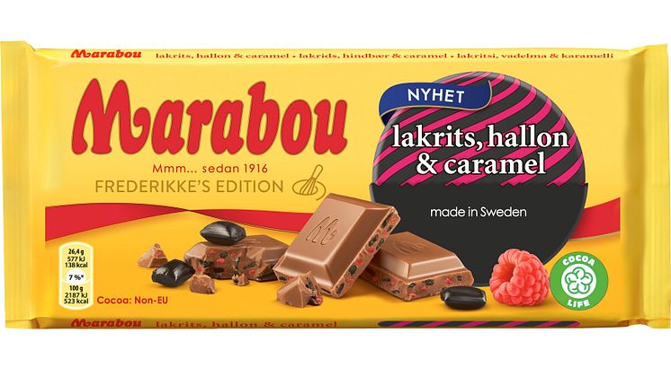 Nu lanseras den tredje och sista smaken från Marabous tävling Skapa din egen smak