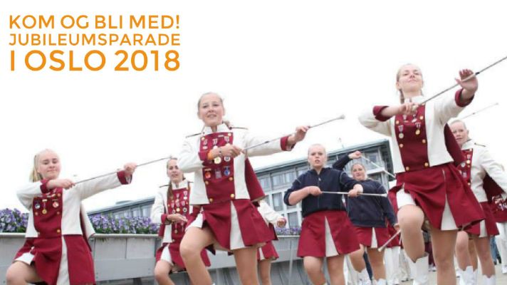  Jubileumsparade, landsmøte og konsert