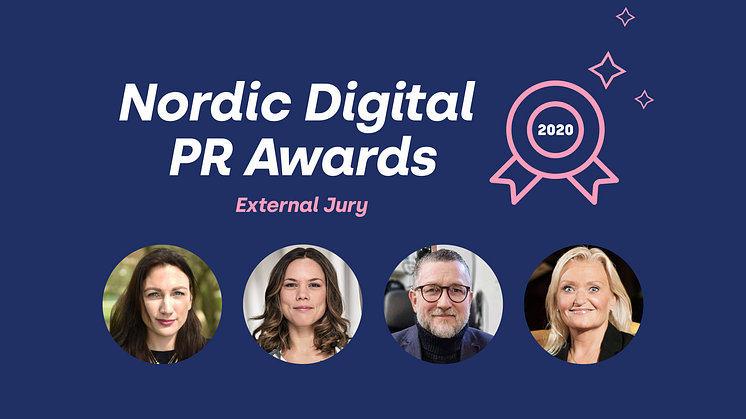 "Relevans, strategi och kreativ höjd är avgörande i Nordic Digital PR Awards"