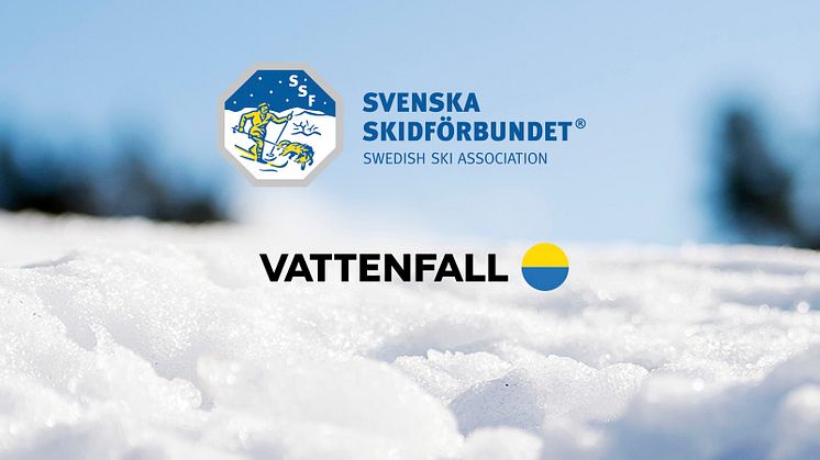 Vattenfall och Svenska Skidförbundet förlänger sitt framgångsrika samarbete. Foto: Bildbyrån.