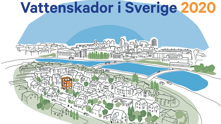 Vattenskaderapporten 2020 lanseras idag: Här sker vattenskadorna i svenska hem