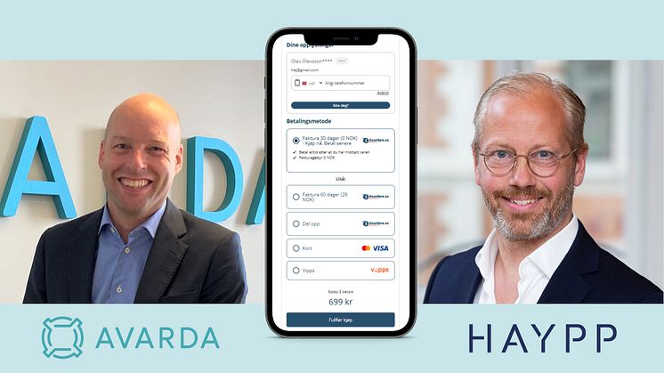 Avarda inleder samarbete med Haypp Group