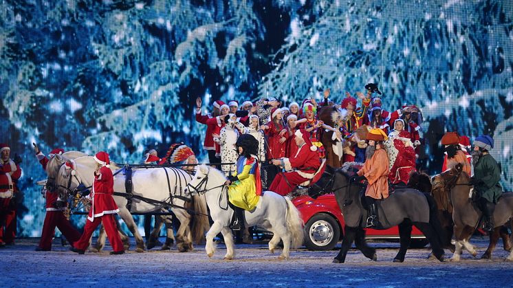 Sweden International Horse Show på julafton