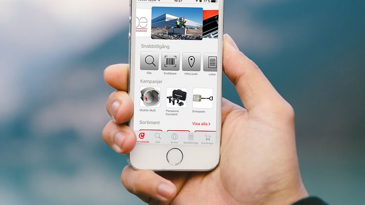Elektroskandia lanserar ny mobilapp