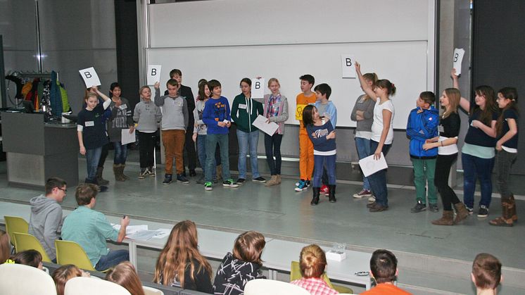 10. Tag der Naturwissenschaften“ für Schülerinnen und Schüler der 6. Klassen am 16. Februar 2016 an der Technischen Hochschule Wildau