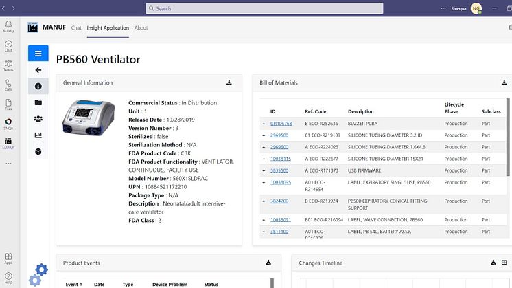 Sinequa für Teams - Informationen für den modernen Arbeitsplatz. Quelle: Sinequa