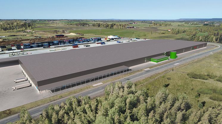 PE är arkitekt i Julas jättesatsning på grön logistik