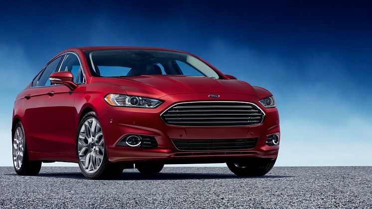 Nya avancerade Ford Fusion visar vägen till nästa Mondeo