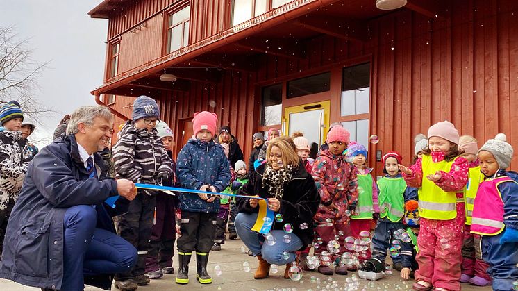 Invigning av Rudsängens nya förskola