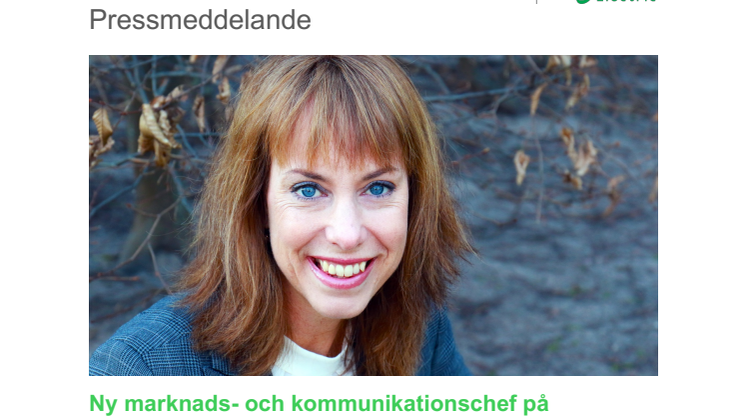 Ny marknads- och kommunikationschef på Schneider Electric i Sverige