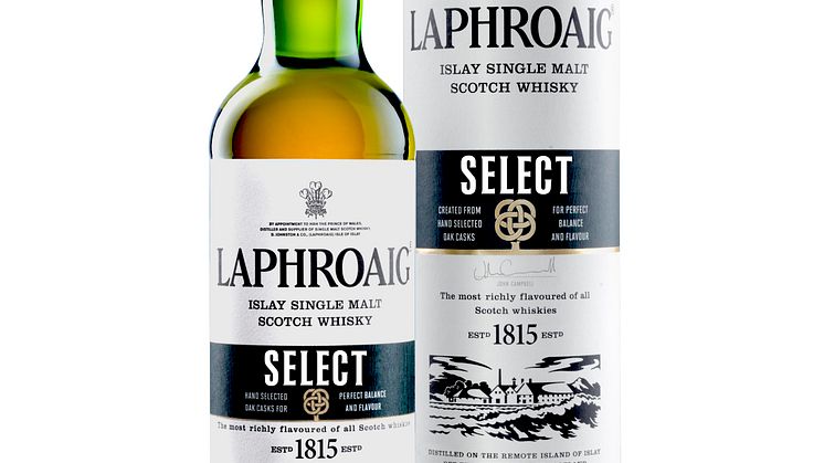 Nyhet på Systembolaget från ett av Skottlands mest välrenommerade destillerier – Laphroaig Select