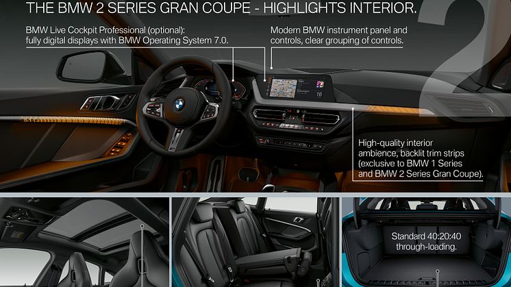 BMW 2-serie Gran Coupé - Highlights