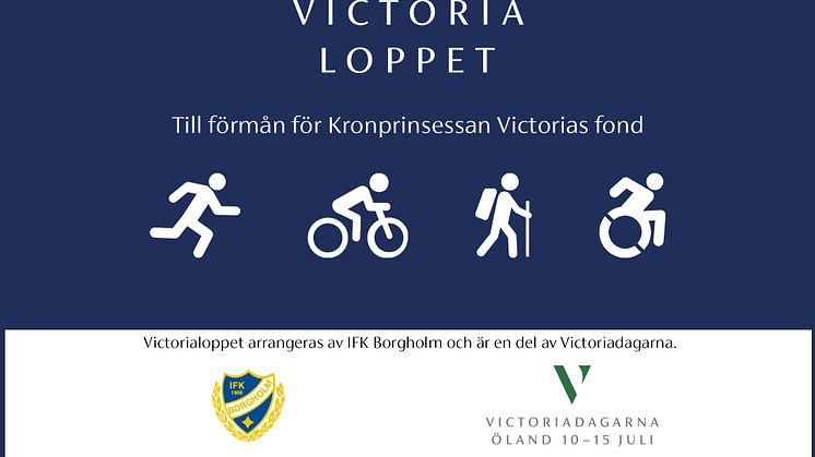 Victorialoppet öppnar upp för hela Sverige att delta och bidra till Kronprinsessan Victorias fond
