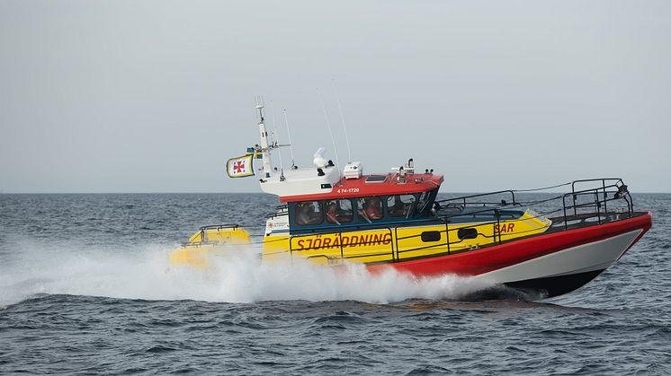 Rescue Eric D. Nilsson - En av båtarna du kan gå ombord på under dagen. 