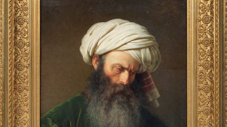 ​New acquisition: Study of a man in Turkish dress by Amalia Lindegren